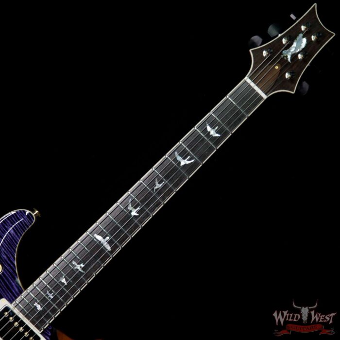 PRS Private Stock # 7826 McCarty 594 Trem Flame Top Brazilian Rosewood Board Purple Mist Glow - Image 8