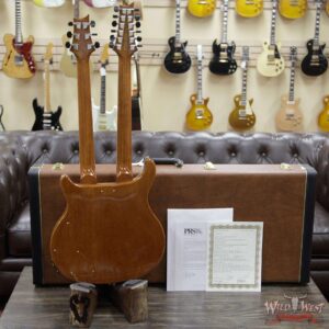 PRS Private Stock #7827 Doubleneck McCarty 594 Semi-Hollow Piezo Brazilian Rosewood Board Salmon - Image 13
