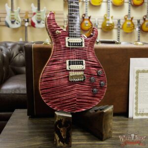 PRS Private Stock #8127 McCarty 594 Tremolo Flame Maple Neck African Blackwood Fingerboard Pomegranate - Image 12