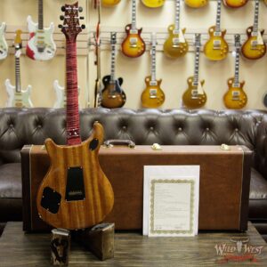 PRS Private Stock #8127 McCarty 594 Tremolo Flame Maple Neck African Blackwood Fingerboard Pomegranate - Image 13
