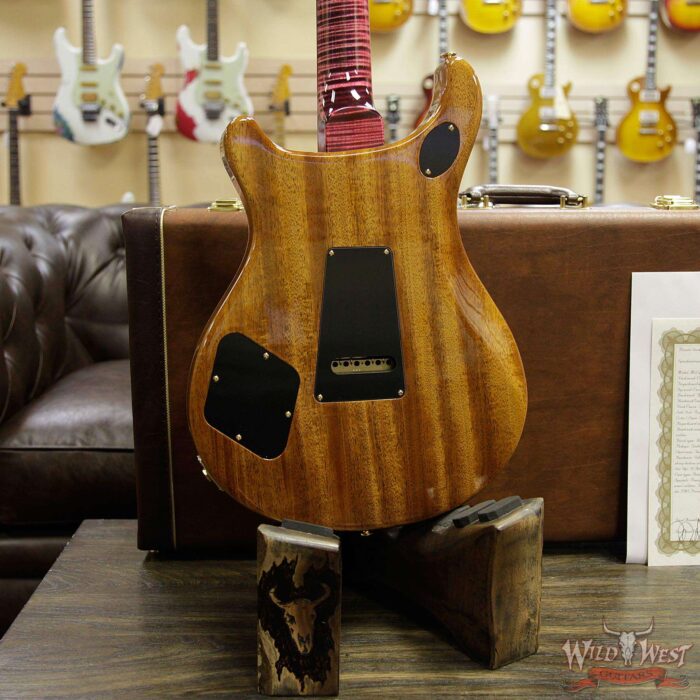 PRS Private Stock #8127 McCarty 594 Tremolo Flame Maple Neck African Blackwood Fingerboard Pomegranate - Image 14