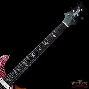 PRS Private Stock #8127 McCarty 594 Tremolo Flame Maple Neck African Blackwood Fingerboard Pomegranate - Image 8