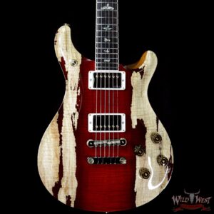 PRS Private Stock 8128 McCarty 594 Flame / Spalted Maple Top Brazilian Rosewood Board Natural - Image 3