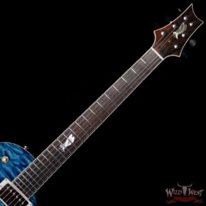 PRS Private Stock #8130 Hollowbody II Singlecut 594 Piezo Brazilian Rosewood Board Faded Turquoise - Image 8