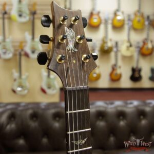 PRS Private Stock #8134 Hollowbody II Piezo Quilted Maple Top & Back Brazilian Rosewood Board Santana Orange - Image 7