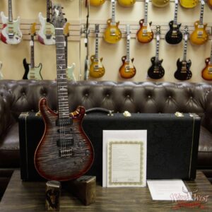PRS Private Stock Modern Eagle V Limited Brazilian Rosewood Fingerboard Charcoal Cherry Burst - Image 11