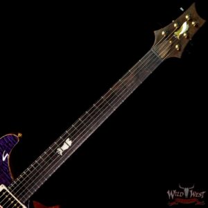 Paul Reed Smith PRS Private Stock # 8722 Quilt Top Custom 24 Piezo Semi-Hollow Stoptail Brazilian Rosewood Board Indian Ocean Sunset - Image 4