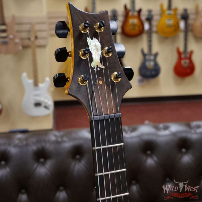 Paul Reed Smith PRS Private Stock # 8722 Quilt Top Custom 24 Piezo Semi-Hollow Stoptail Brazilian Rosewood Board Indian Ocean Sunset - Image 7