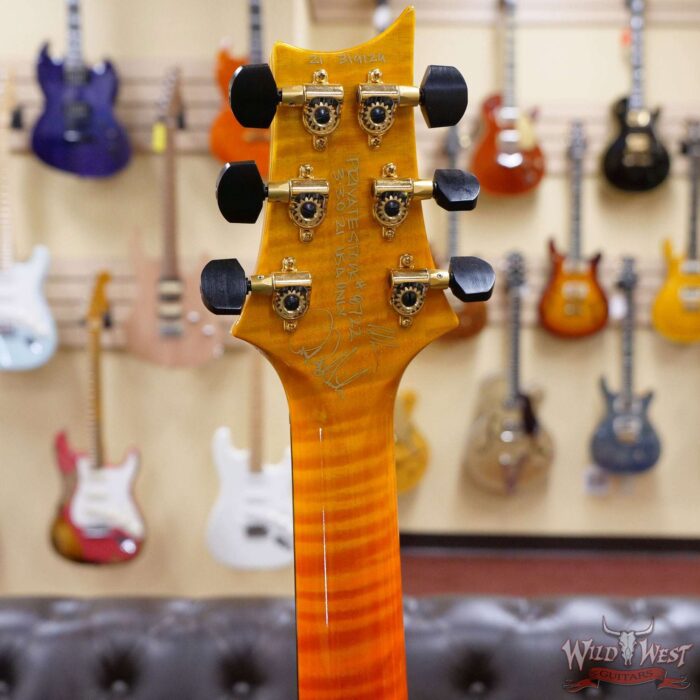 Paul Reed Smith PRS Private Stock # 8722 Quilt Top Custom 24 Piezo Semi-Hollow Stoptail Brazilian Rosewood Board Indian Ocean Sunset - Image 10