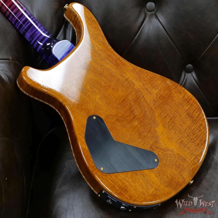 Paul Reed Smith PRS Private Stock # 8722 Quilt Top Custom 24 Piezo Semi-Hollow Stoptail Brazilian Rosewood Board Indian Ocean Sunset - Image 11