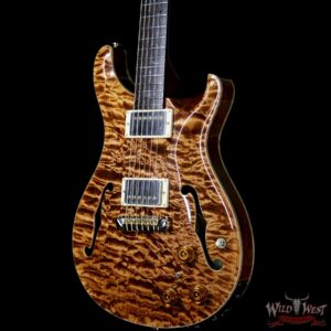 2005 PRS Private Stock #898 Hollowbody II Piezo 1-Piece Quilt Top Brazilian Rosewood Board Copperhead - Image 2