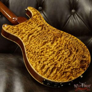 2005 PRS Private Stock #898 Hollowbody II Piezo 1-Piece Quilt Top Brazilian Rosewood Board Copperhead - Image 18