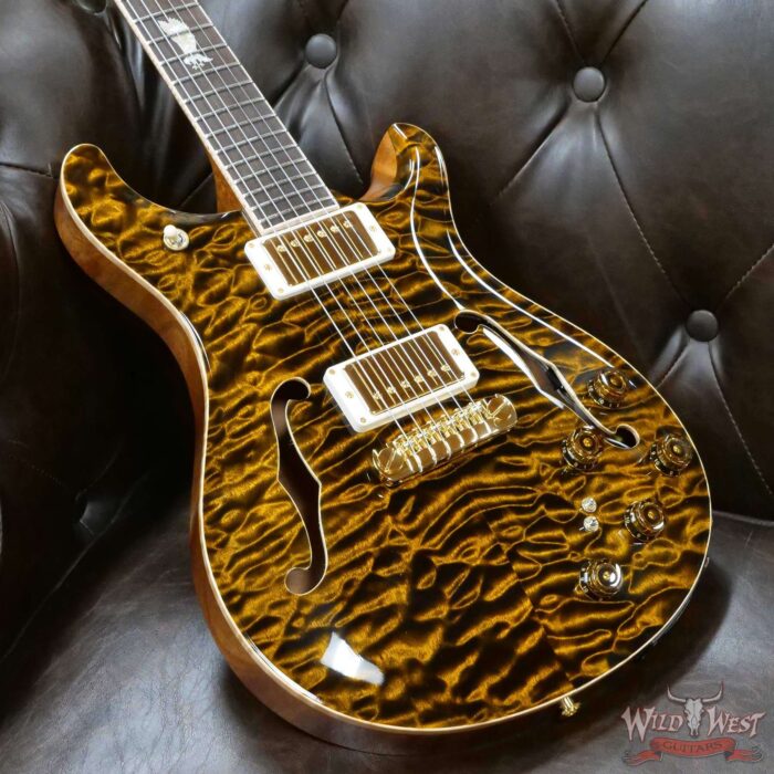 Paul Reed Smith PRS Private Stock # 9125 McCarty 594 Hollowbody I Piezo Brazilian Rosewood Board Tiger Eye - Image 8