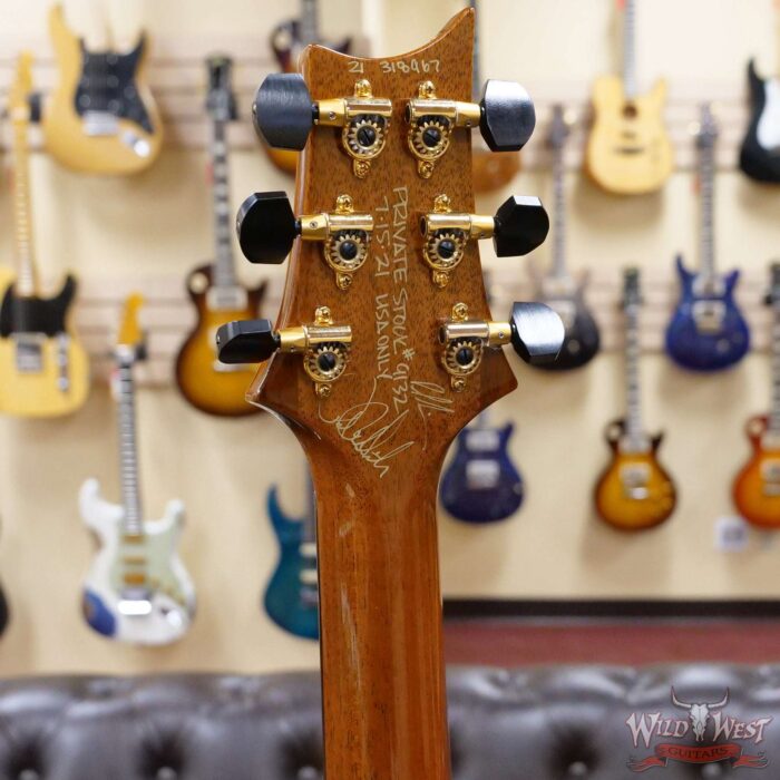 Paul Reed Smith PRS Private Stock # 9132 Quilt Top Custom 24 Piezo Brazilian Rosewood Board Indian Ocean Sunset - Image 10