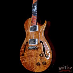 Paul Reed Smith PRS Private Stock #9651 Singlecut 594 Hollowbody II Piezo Koa Top Brazilian Rosewood Neck Winter Egrets - Image 2