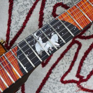 Paul Reed Smith PRS Private Stock #9651 Singlecut 594 Hollowbody II Piezo Koa Top Brazilian Rosewood Neck Winter Egrets - Image 9