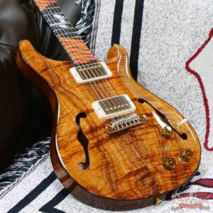 Paul Reed Smith PRS Private Stock #9671 McCarty 594 Hollowbody II Piezo Koa Top Brazilian Rosewood Neck Winter Egrets Inlay - Image 9