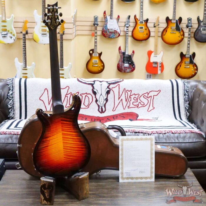Paul Reed Smith PRS Private Stock #9671 McCarty 594 Hollowbody II Piezo Koa Top Brazilian Rosewood Neck Winter Egrets Inlay - Image 10
