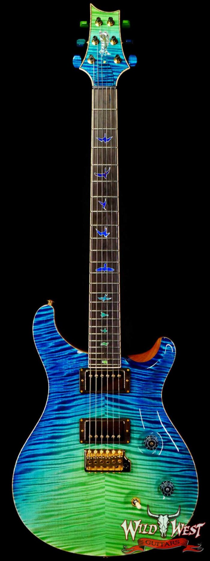 Paul Reed Smith PRS Private Stock #9775 Custom 24 Brazilian Rosewood Neck & Board Laguna Dragon’s Breath - Image 1