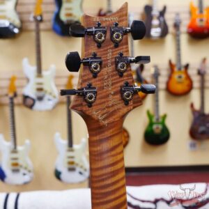 Paul Reed Smith PRS Private Stock #9776 Custom 24 Spalted Maple Top Natural with Smoked Copper Leaf - Image 10