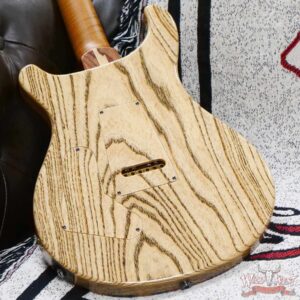 Paul Reed Smith PRS Private Stock #9776 Custom 24 Spalted Maple Top Natural with Smoked Copper Leaf - Image 11