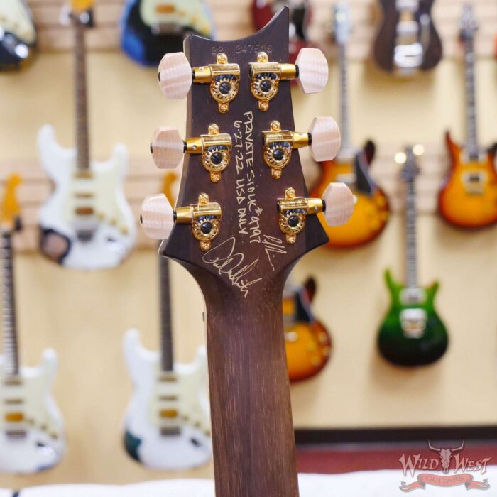 Paul Reed Smith PRS Private Stock #9797 Custom 24 Quilt Maple Top Brazilian Rosewood Neck & Board Laguna Dragon’s Breath - Image 10