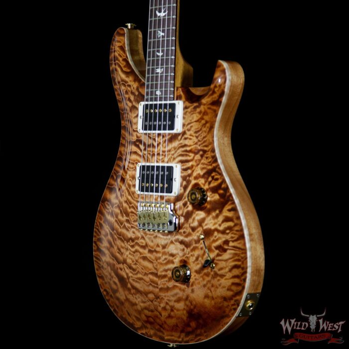 Paul Reed Smith PRS Quilted Maple Top 10 Top Custom 24 Katalox Fretboard Copperhead - Image 5