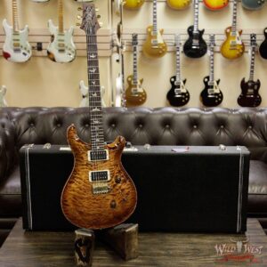 Paul Reed Smith PRS Quilted Maple Top 10 Top Custom 24 Katalox Fretboard Copperhead - Image 6