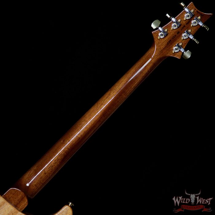 PRS Wood Library 10 Top Custom 24 Quilt Maple Top Brazilian Rosewood Fingerboard Orange - Image 9