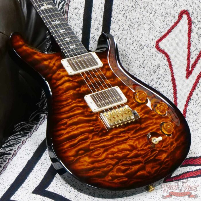 Paul Reed Smith PRS Core 10 Top Quilt Maple Top DGT David Grissom Trem Black Gold Burst - Image 7
