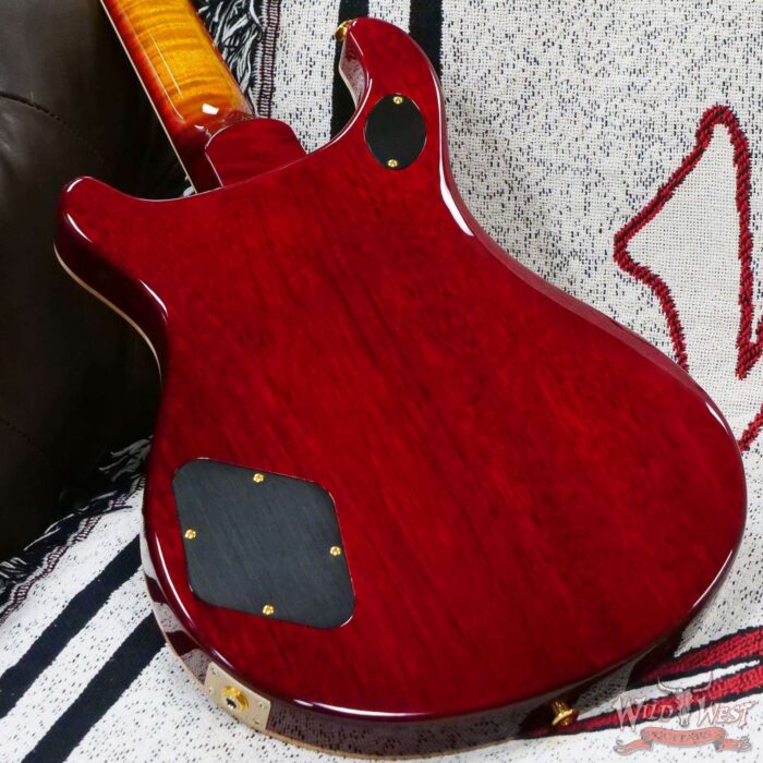 Paul Reed Smith PRS Core 10 Top McCarty 594 1-Piece Quilt Maple Top Stained Flame Maple Neck Top Ebony Board Dark Cherry Sunburst - Image 11