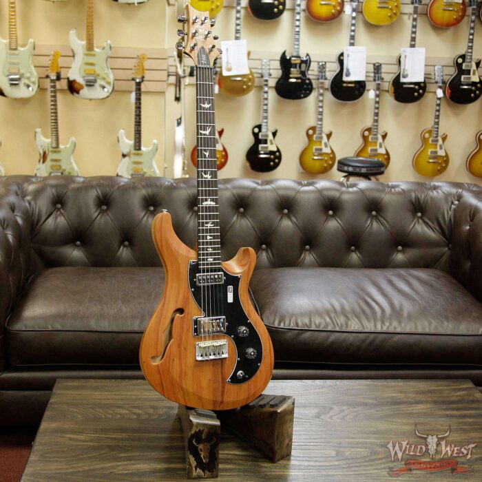 PRS Reclaimed Limited S2 Vela Semi-Hollow Peroba Rosa Top and Brauna Preto Fretboard S2026126 - Image 5