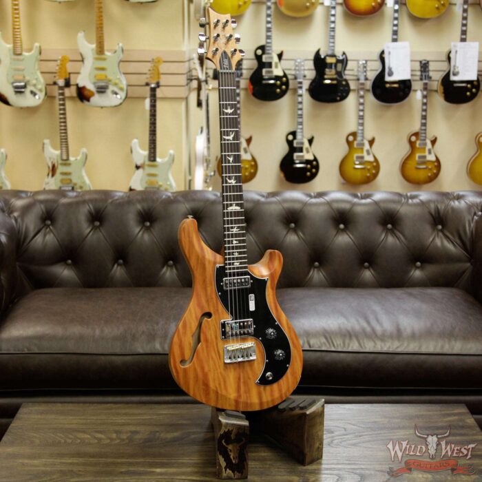 PRS Reclaimed Limited S2 Vela Semi-Hollow Peroba Rosa Top and Brauna Preto Fretboard S2026161 - Image 4