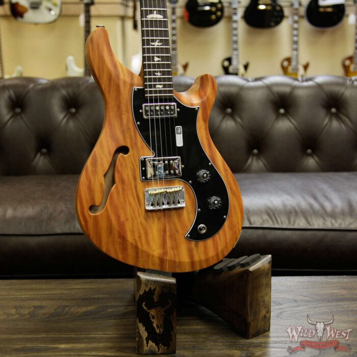 PRS Reclaimed Limited S2 Vela Semi-Hollow Peroba Rosa Top and Brauna Preto Fretboard S2026161 - Image 5