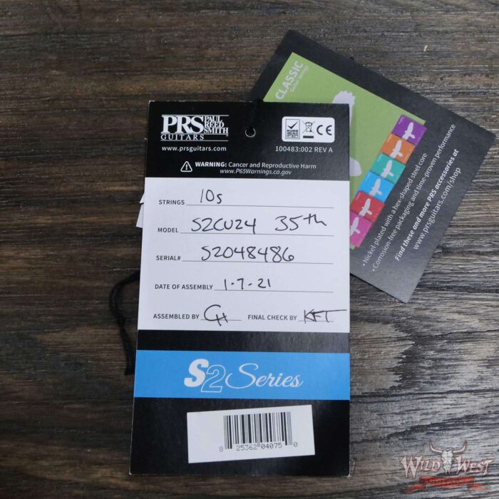Paul Reed Smith PRS 35th Anniversary S2 Custom 24 Sweet Olive - Image 11