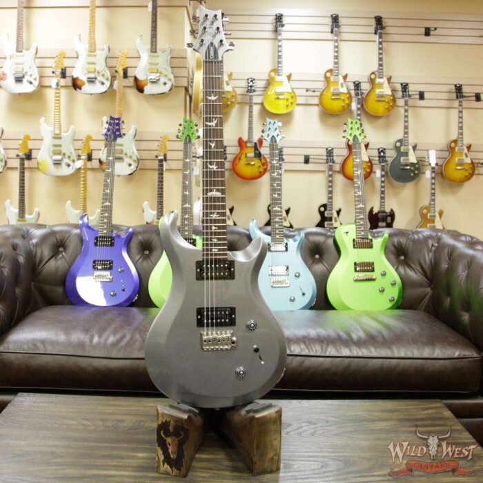 Paul Reed Smith PRS S2 Custom 22 Rosewood Fretboard Platinum Metallic - Image 4