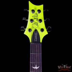 Paul Reed Smith PRS S2 Custom 22 Semi-Hollow Rosewood Fretboard Neon Yellow - Image 5