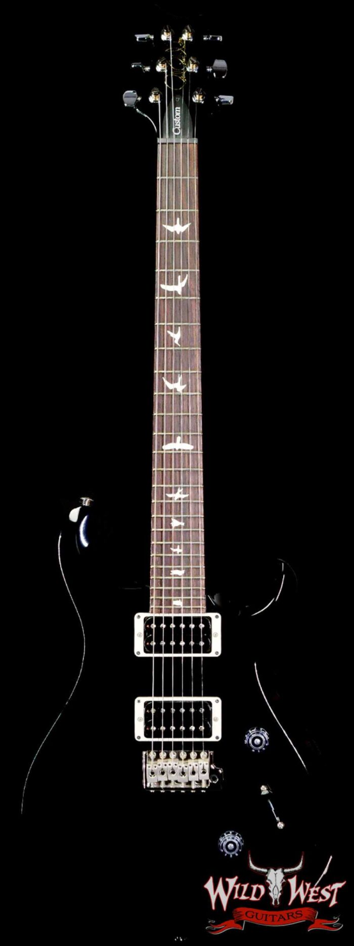 Paul Reed Smith PRS S2 Custom 24 Solid Black - Image 1