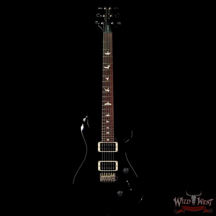 Paul Reed Smith PRS S2 Custom 24 Rosewood Fingerboard Solid Black - Image 3