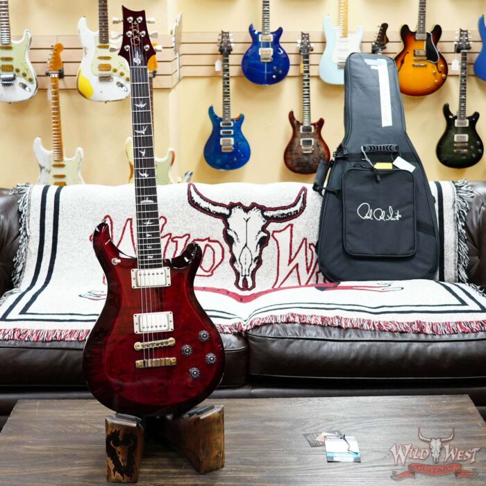 Paul Reed Smith PRS 10th Anniversary S2 McCarty 594 Limited Edition Fire Red Burst 8.00 LBS - Image 4