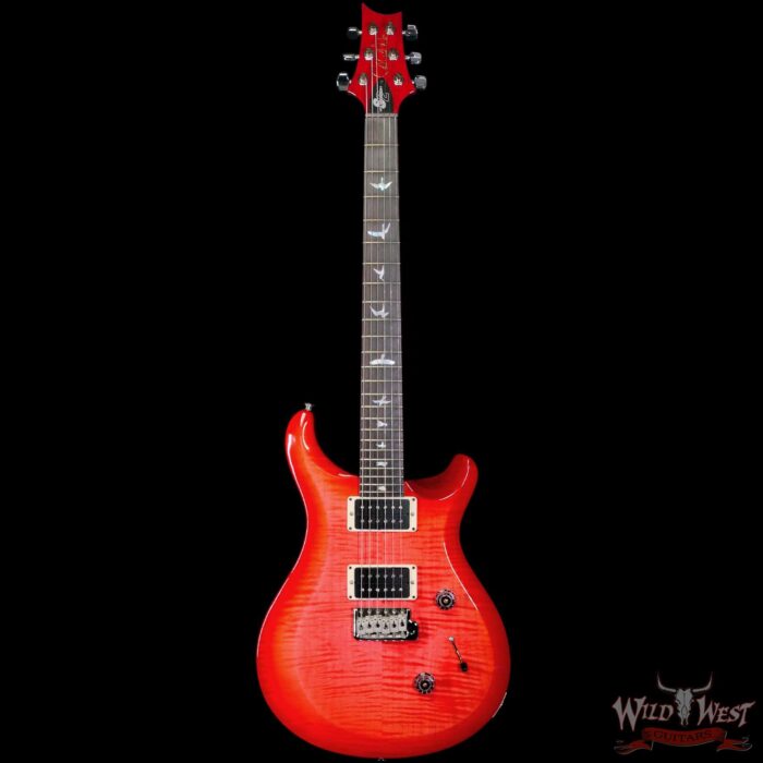 Paul Reed Smith PRS 10th Anniversary S2 Custom 24 Limited Edition (USA Pickups) Bonnie Pink Cherry Burst 7.70 LBS - Image 3
