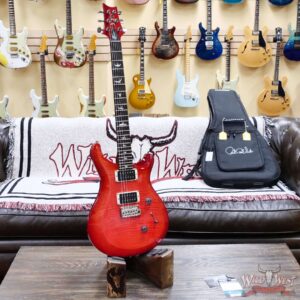Paul Reed Smith PRS 10th Anniversary S2 Custom 24 Limited Edition (USA Pickups) Bonnie Pink Cherry Burst 7.70 LBS - Image 4