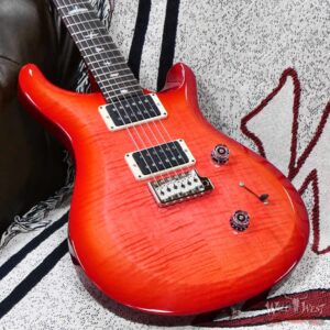 Paul Reed Smith PRS 10th Anniversary S2 Custom 24 Limited Edition (USA Pickups) Bonnie Pink Cherry Burst 7.70 LBS - Image 6