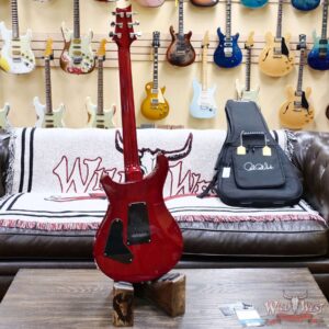 Paul Reed Smith PRS 10th Anniversary S2 Custom 24 Limited Edition (USA Pickups) Bonnie Pink Cherry Burst 7.70 LBS - Image 7