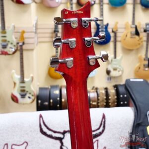 Paul Reed Smith PRS 10th Anniversary S2 Custom 24 Limited Edition (USA Pickups) Bonnie Pink Cherry Burst 7.70 LBS - Image 8