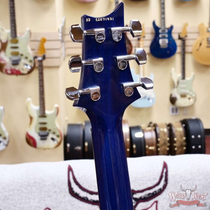 Paul Reed Smith PRS 10th Anniversary S2 Custom 24 (USA Pickups) Limited Edition Lake Blue 7.65 LBS - Image 8