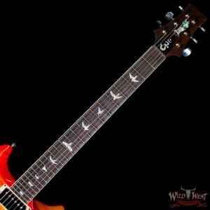 Paul Reed Smith PRS Core Series Santana Retro Rosewood Fingerboard Cherry Sunburst Natural Back - Image 4