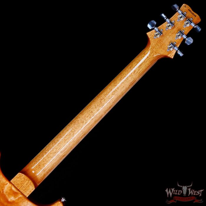 Paul Reed Smith PRS Core Series Santana Retro Rosewood Fingerboard Cherry Sunburst Natural Back - Image 5