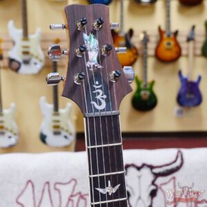 Paul Reed Smith PRS Core Series Santana Retro Rosewood Fingerboard Cherry Sunburst Natural Back - Image 7