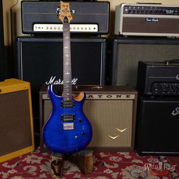 Paul Reed Smith PRS 35th Anniversary SE Custom 24 Faded Blue Burst C20444 - Image 4